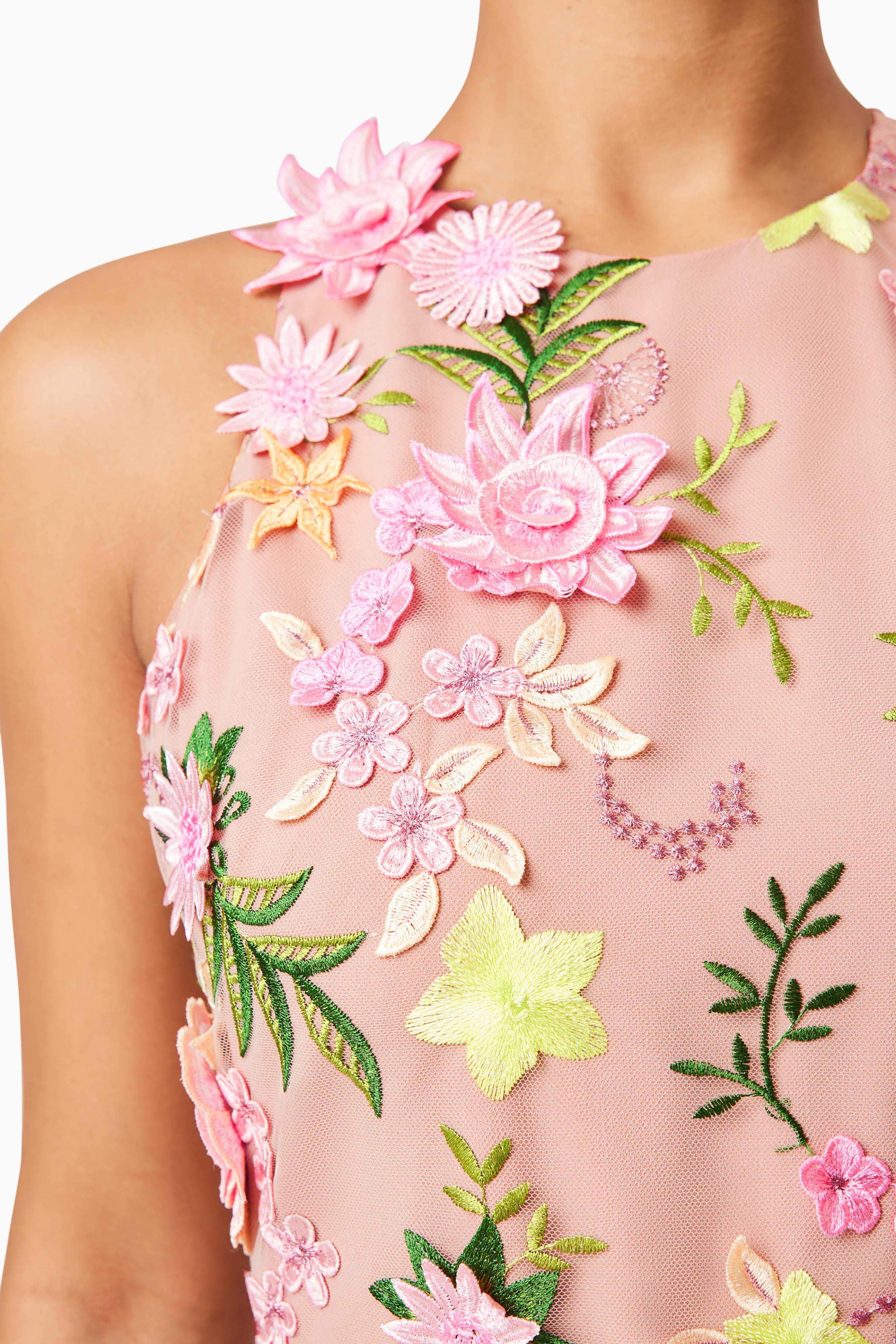 Aella Party Mini Dress In Pink - Image 6