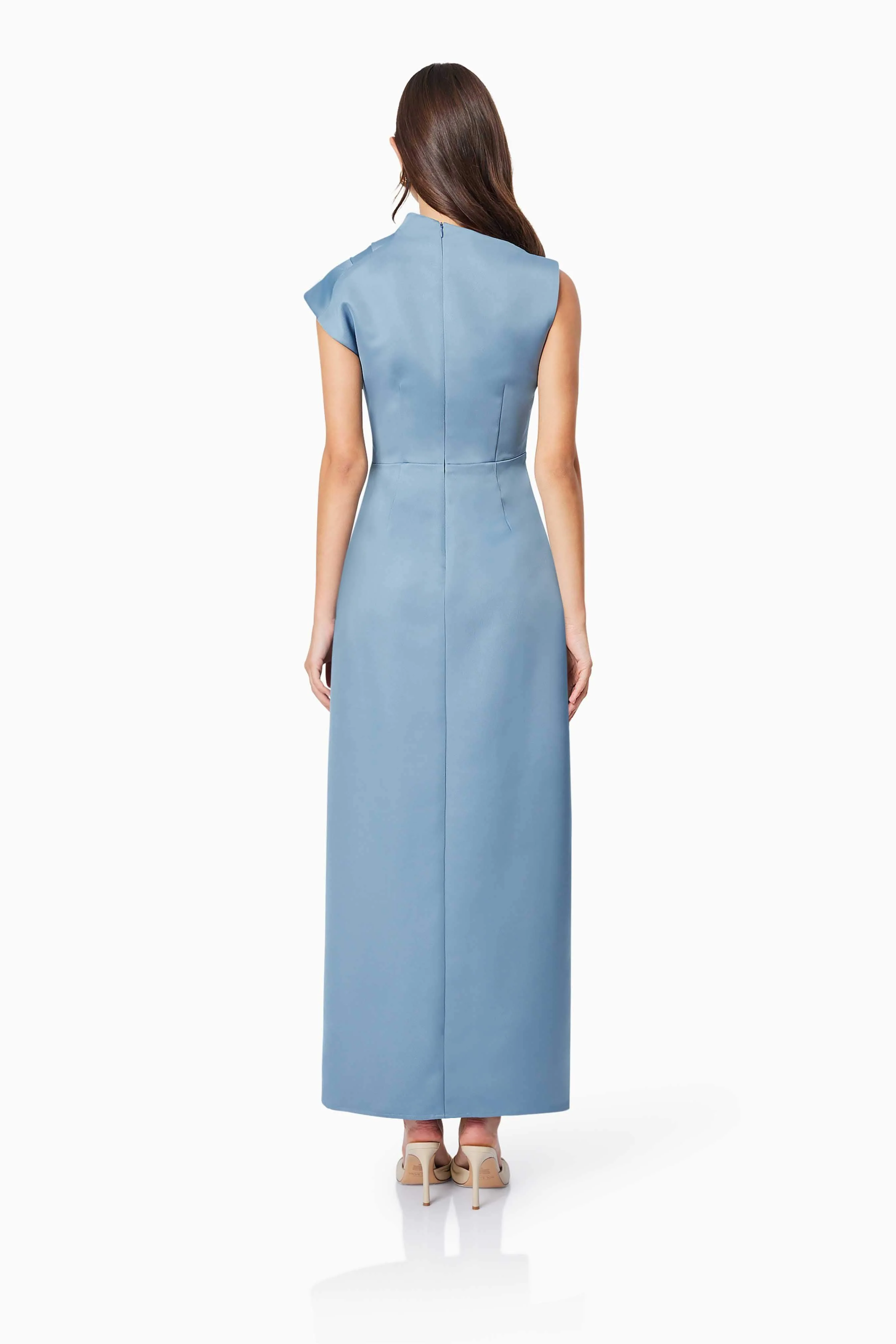 Coralie Maxi Gown in Blue - Image 4