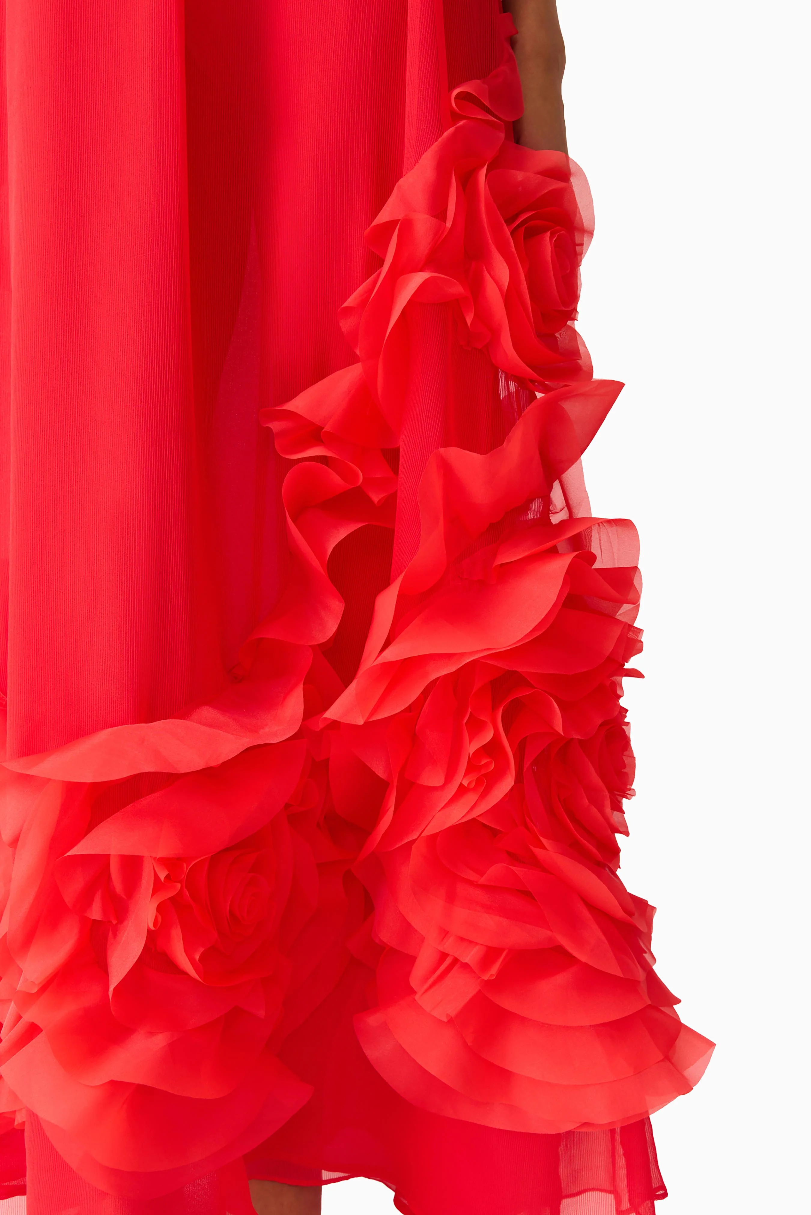 Evelin Halter Gown in Red - Image 7