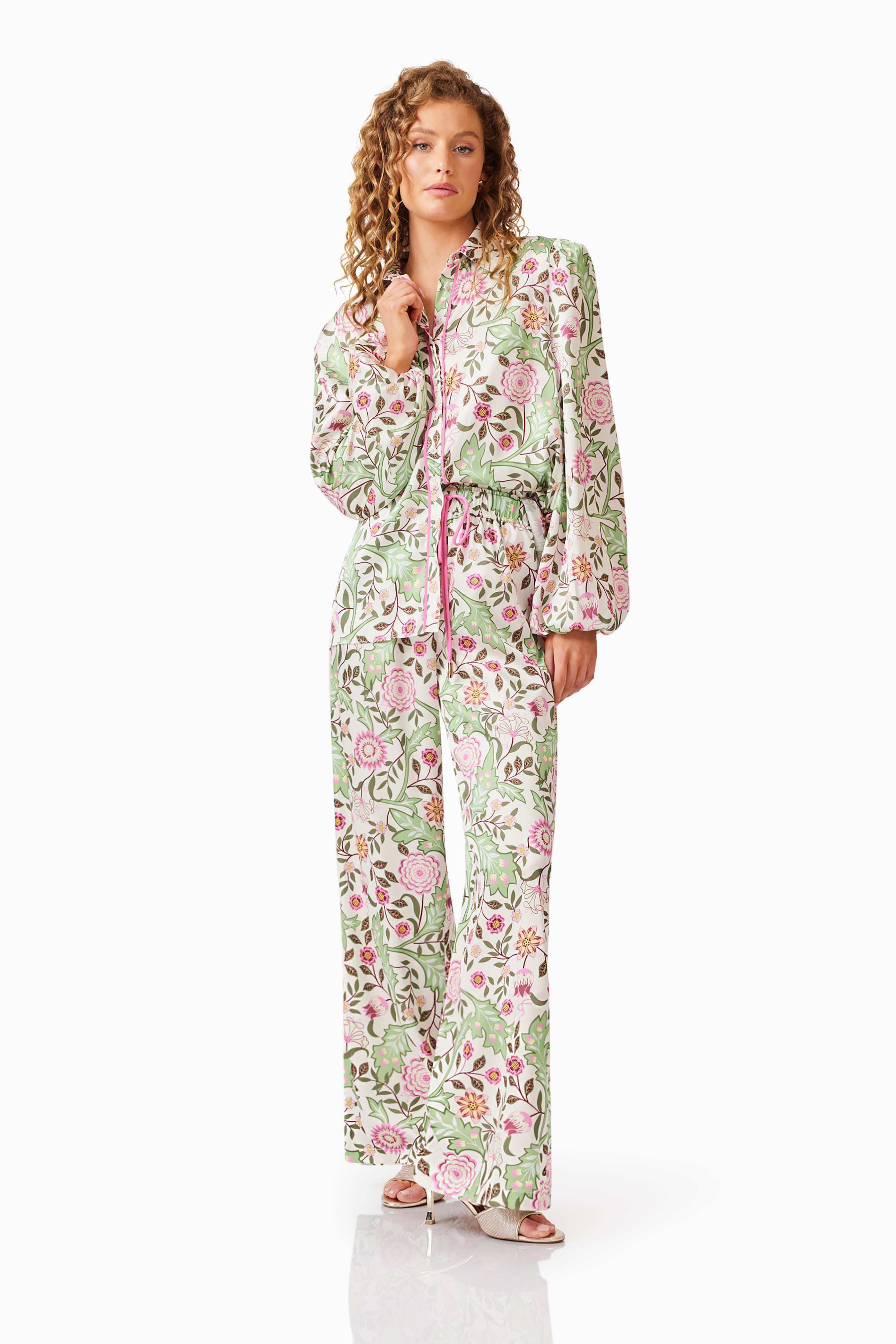 Maysa Pants Set in Floral - Image 4