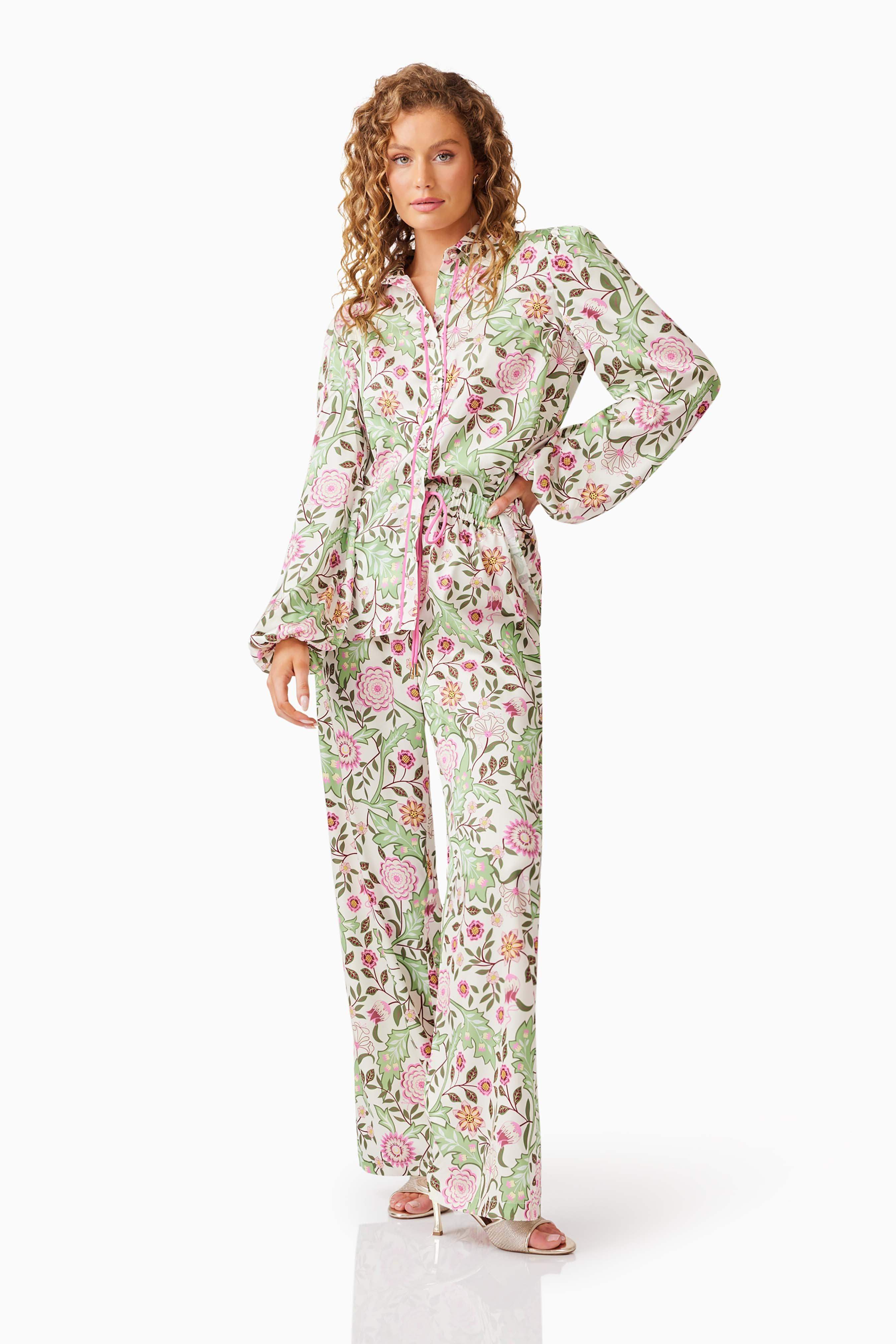 Maysa Pants Set in Floral - Image 5