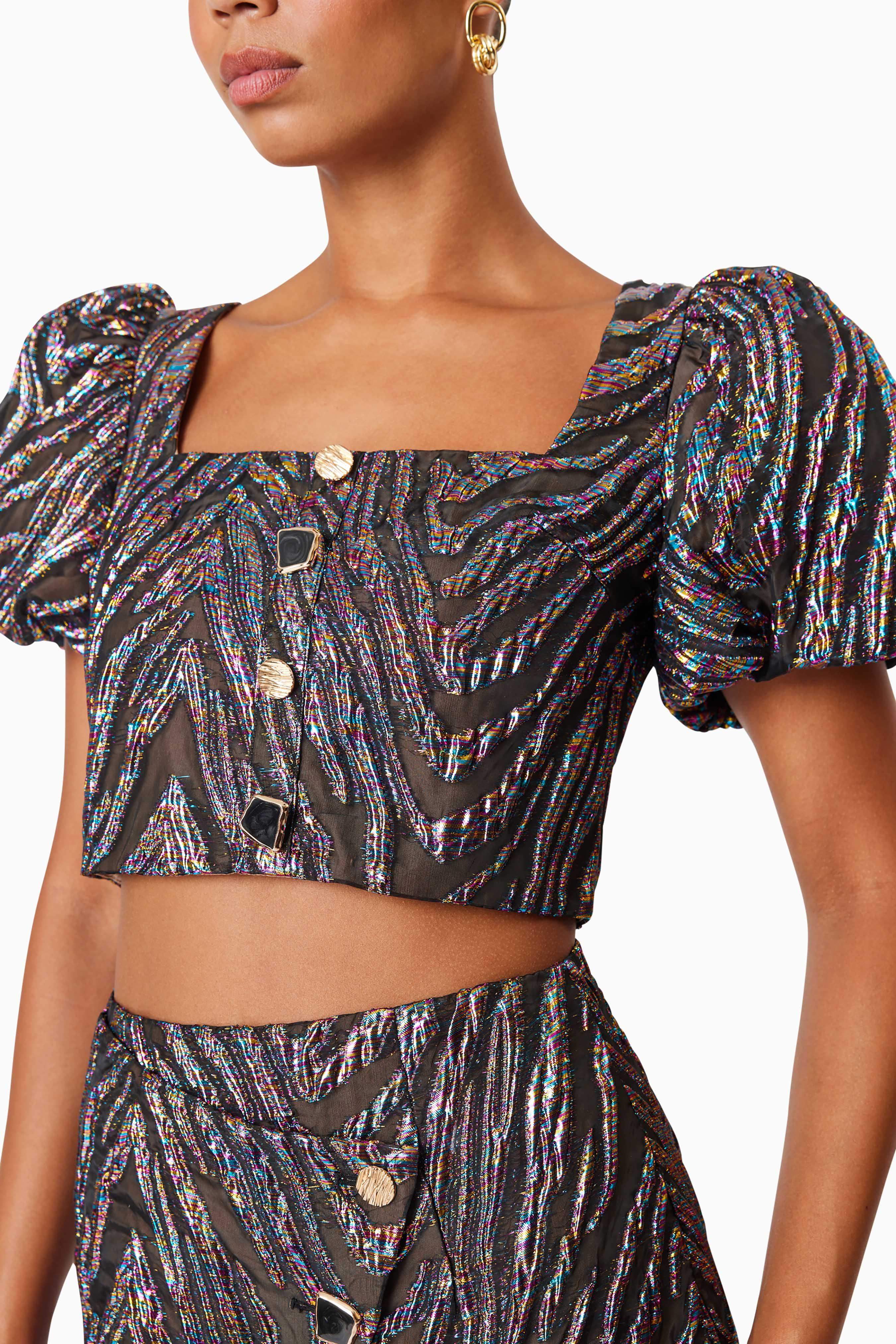 Mikayla Two Piece Set In Purple - Image 6